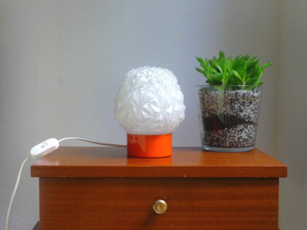 Lampe de chevet orange 1