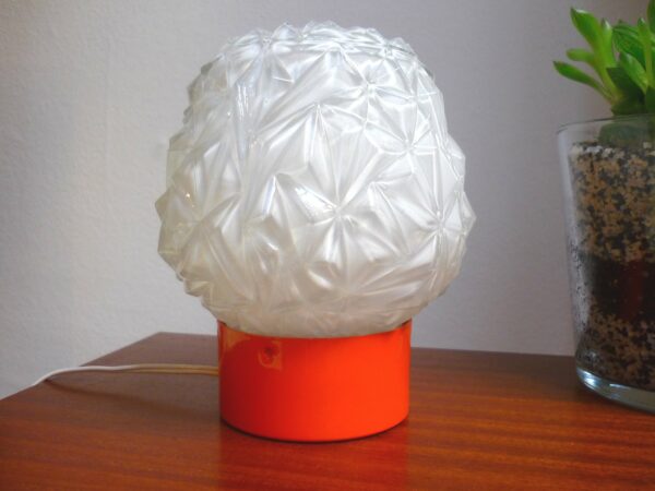 Lampe de chevet orange 3